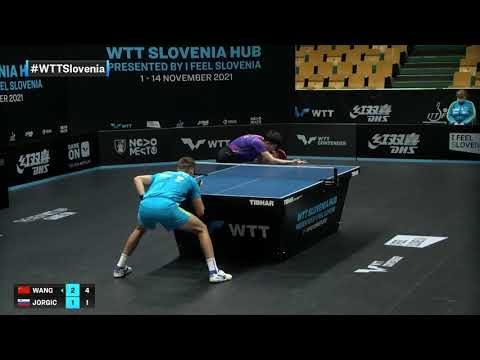Wang Chuqin vs Darko Jorgic | WTT Contender Novo Mesto 2021 | MS | SF