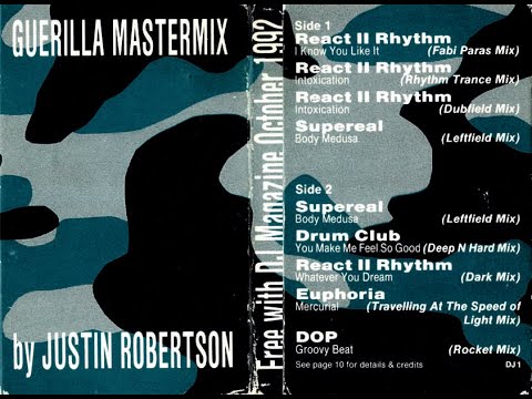 DJ Magazine GUERILLA MASTERMIX Mixed by Justin Robertson