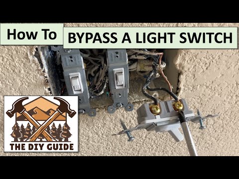 How to Bypass Light Switch So it Never Turns Off | DIY Guide | Ep 8