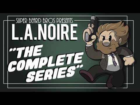 L.A. Noire Just Cops Solving Crimes | Ep. #3 | Super Beard Bros