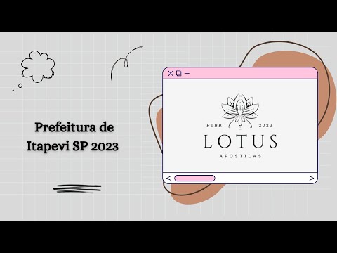 Apostila Prefeitura de Itapevi SP 2023 Professor de Educação Básica I