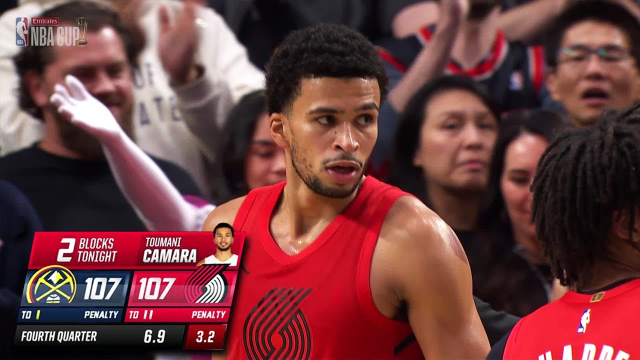 Final 4:07 CRAZY NBA CUP ENDING Trail Blazers vs Nuggets 👀🏆 | October 31, 2025