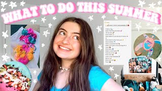 SUMMER BUCKET LIST 2020 // VSCO inspired things to do this summer