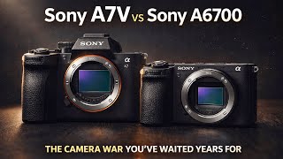 Sony A7V vs Sony A6700: Full-Frame vs APS-C Battle!