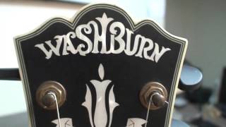 Video thumbnail for Merry 'Washburn HB-36 Vintage Archtop' Christmas (Feliz Navidad) by Woodeso's Guitar Mods