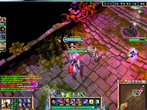 League of legends AP Pantheon carry