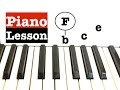 Sledgehammer Piano Lesson Fifth Harmony 