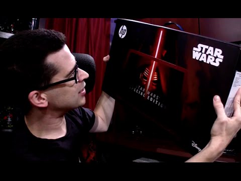Unboxing the Star Wars Special Edition Notebook from HP