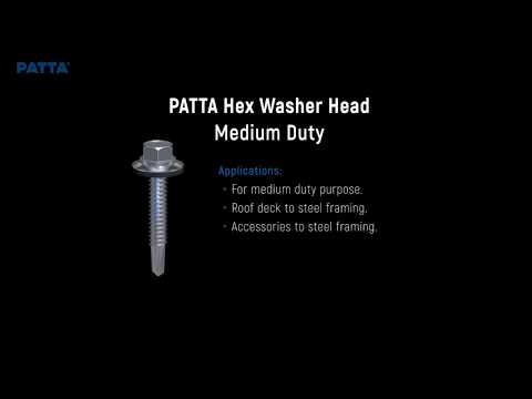 Cabeça Hexagonal com Arruela Uso Médio