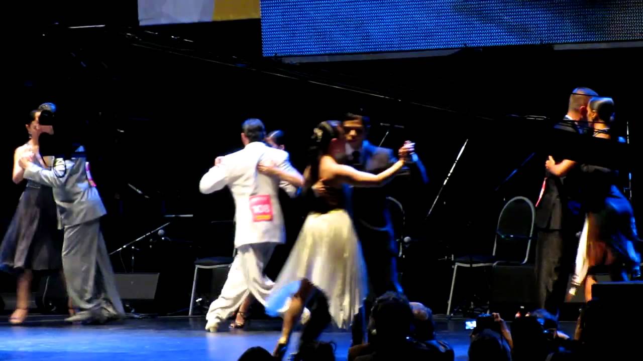 John Erban y  Clarissa  Sánchez  (2) / Final de Tango Salón 29.08.11