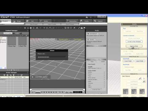 3DXchange5 Tutorial - Importing Motion Builder Characters with Motion to iClone