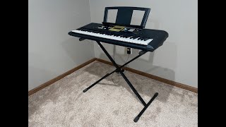 Video thumbnail for REVIEW: Yamaha Digital Piano YPT-220 by 612outdoors com