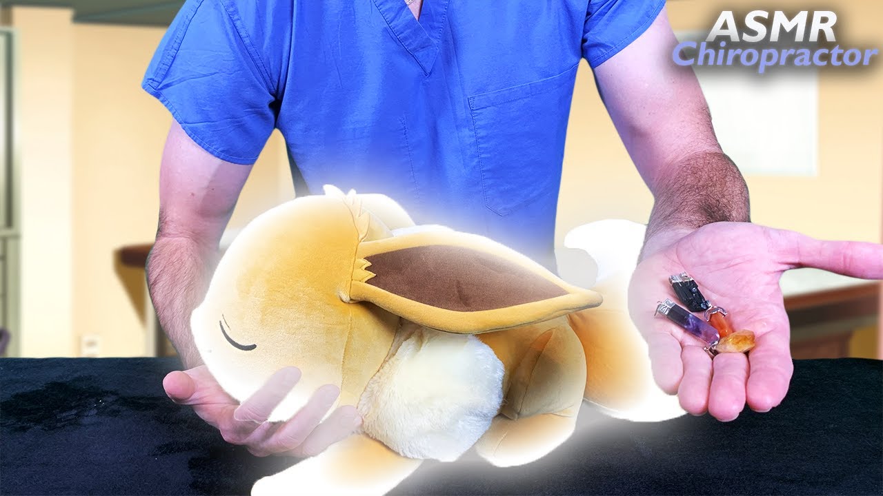 ASMR Chiropractor Evolves Your Eevee | CLOSE Up Whispers
