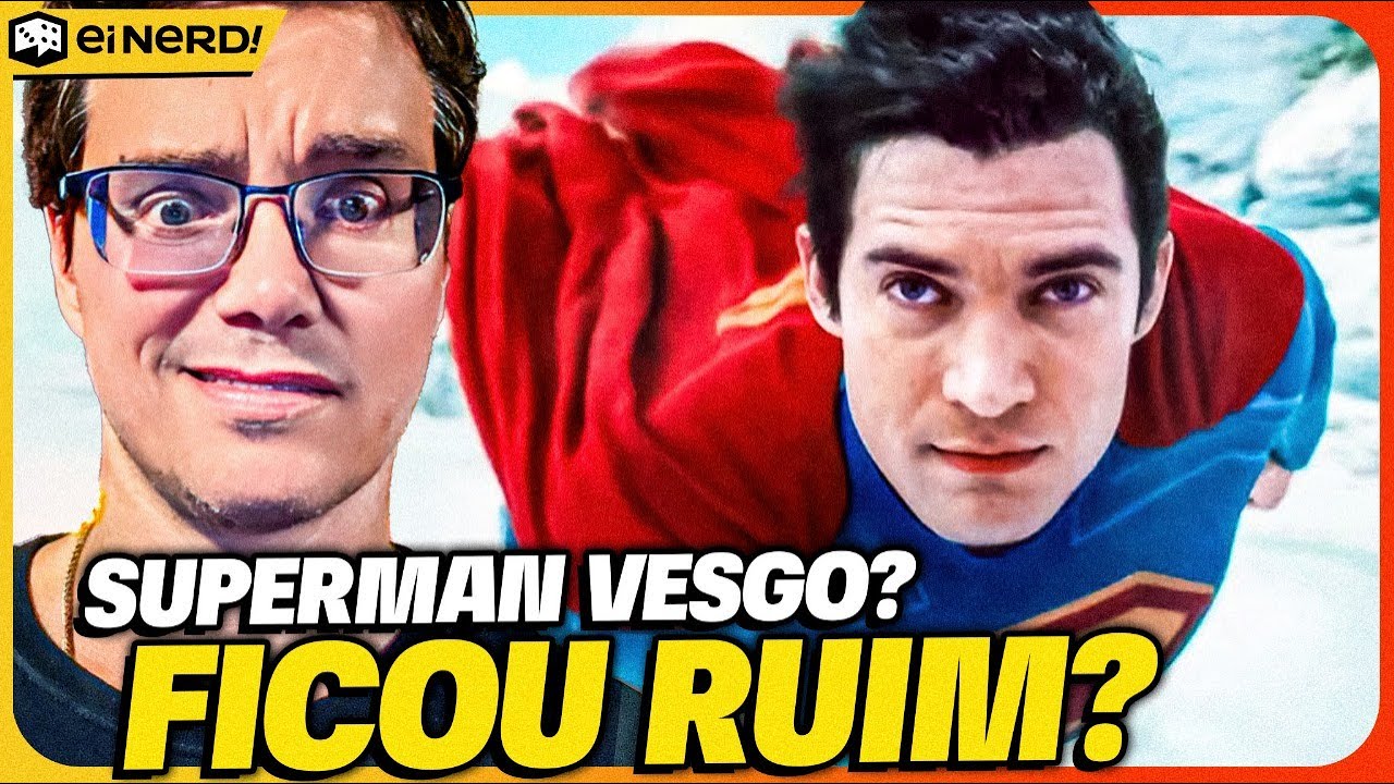 SUPERMAN VESGO? A RESPOSTA DO JAMES GUNN PARA A INTERNET VIROU MEME