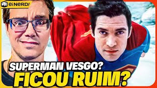 SUPERMAN VESGO? A RESPOSTA DO JAMES GUNN PARA A INTERNET VIROU MEME