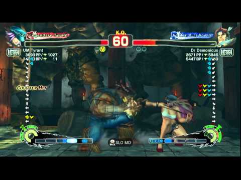 USFIV~ Poison (UM Tyrant) vs.  T.Hawk (Dr Demonicus)  HD