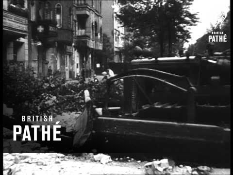Germany Building Being Demolished (1945)
