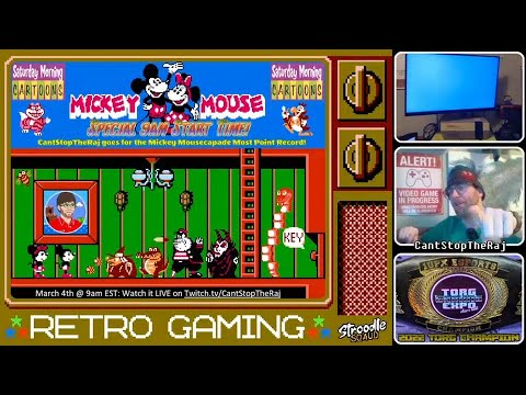 PREVIOUS WORLD RECORD! 721,150; Most Points in Mickey Mousecapade (NES)! [Beaten on 3/13/23]