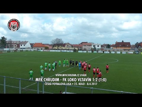 MFK CHRUDIM - FK LOKO VLTAVÍN 1:2 (1:0) - Fortuna ČFL - 22. KOLO - 8.4.2017