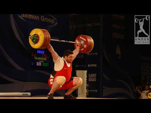 European Championships 2016: Men's 105kg+ highlights