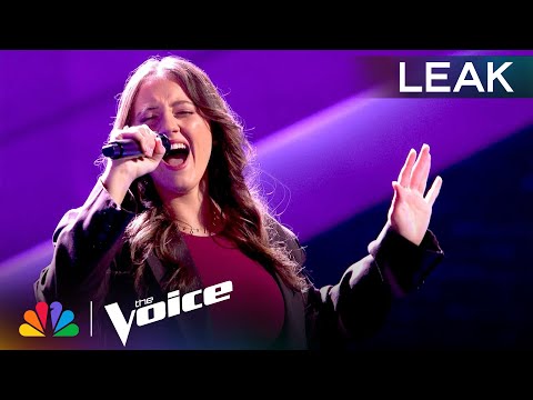 Coaches FIGHT Over Ava Nat on Gracie Abrams' "I Love You, I'm Sorry" | Voice Blind Auditions | NBC