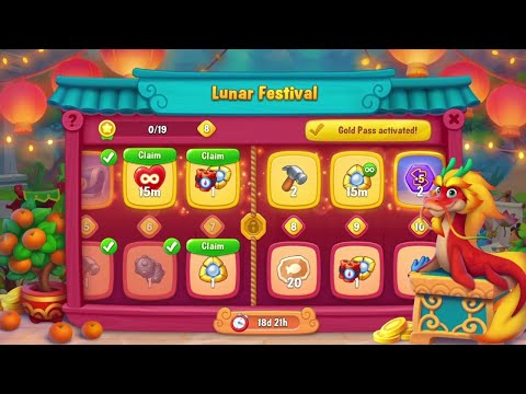 @Fishdom Win Strikes Level 10515 - Special Level 10516 Challenge. Lunar Festival Event Level 7 🔓