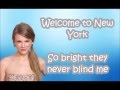 Welcome To New York Taylor Swift