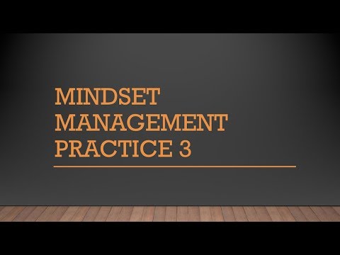 Mindset Management - Practice 3