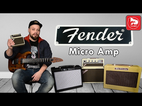 Обзор компактный комбоусилителей Fender из серии Mini 