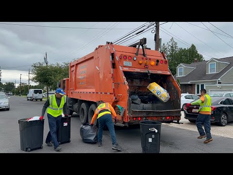 EX-DSNY Garbage Truck Vs Long Island Trash 