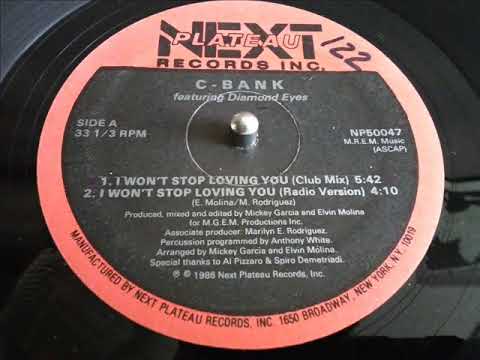 C BANK FEAT. DIAMOND EYES- I WON'T STOP LOVING YOU  [CLUB MIX]
