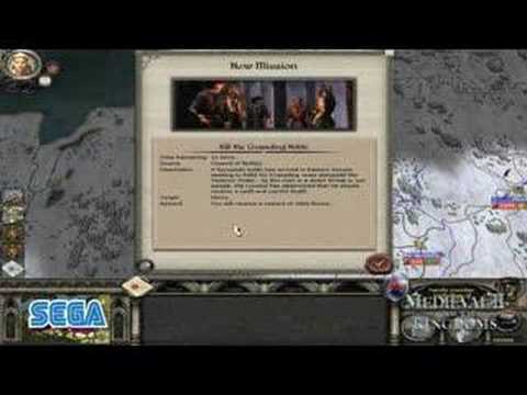 Medieval 2: Total War Kingdoms Teutonic Campaign Footage