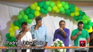 preview picture of video 'Inauguração CAPS Umbuzeiro - Padre Lúcio Flávio dá a benção inaugural.'
