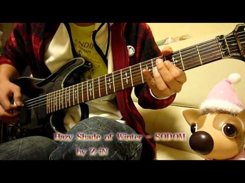 SODOM - Hazy Shade Of Winter - guitar cover by Z-iN video thumbnail
