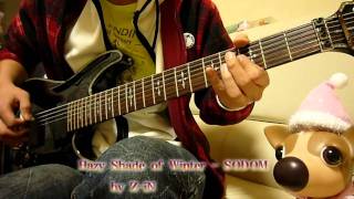 SODOM -  Hazy Shade Of Winter - guitar cover by Z-iN