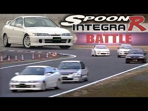 [ENG CC] Tuned battle - Spoon Integra R, Spoon Civic EK9, EG6 Turbo, Kei S14, Impreza Aida HV19