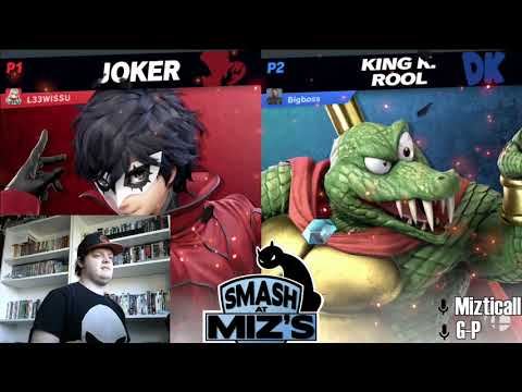 Smash @ Miz's WiFi 2 - L33WISSU (Joker) vs. Big Boss (Wolf, King K. Rool) Losers Eighths