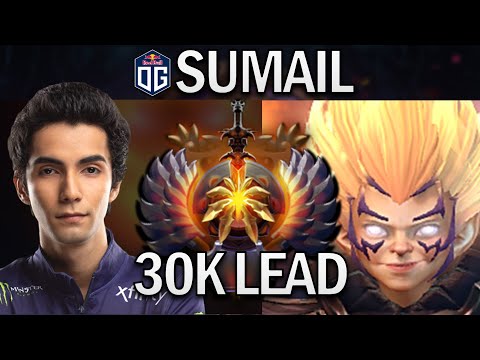 OG.SUMAIL INVOKER - 30K LEAD - DOTA 2 7.30 GAMEPLAY