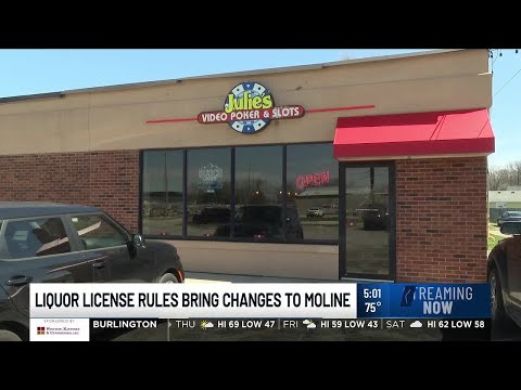 Liquor license rules bring changes to Moline