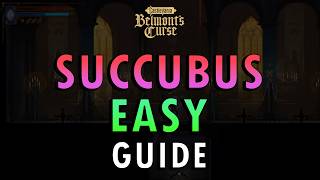 Castlevania Belmont’s Curse - Succubus Boss Guide (+ Commentary) | Easy Method