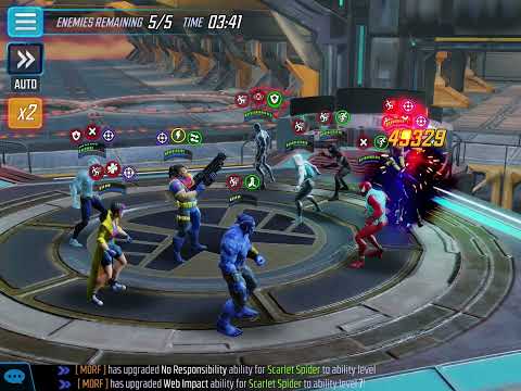 Axmen v web warriors war practice 200k punch up
