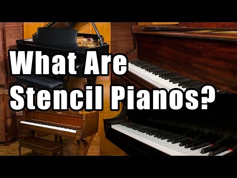 What Are Stencil Pianos? Stencil Piano Brands - Should I Buy a Stencil Piano?