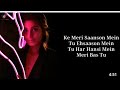 Nayan Song Lyric Dhvani Bhanushali Jubin Nautiyal Nayan Song Lyric