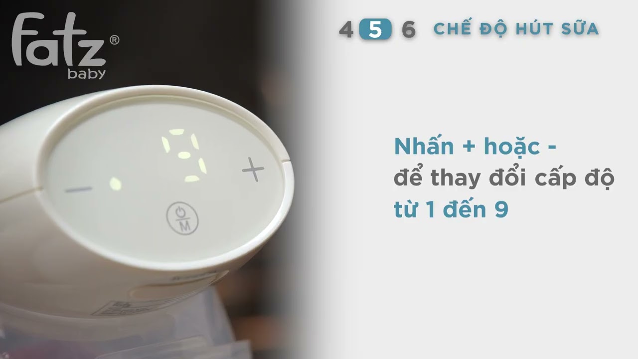 Máy hút sữa điện rảnh tay không dây Fatzbaby Freemax 17 FB1260BT