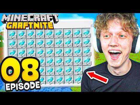 Craftnite 2: Episode 8 - INSANE GLOW SQUID FARM! (best farm ever)