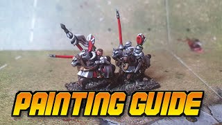 10mm Warmaster Empire Knights Painting Guide