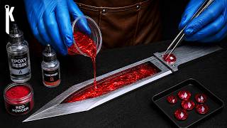 Download lagu One of the Most Unique Damascus Knives I’ve Ever Made! mp3