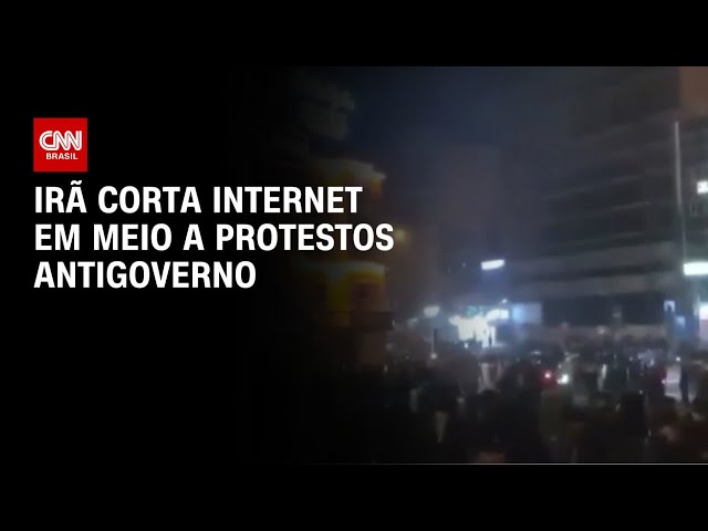 Irã corta internet da população após crescimento de protestos antigoverno | LIVE CNN