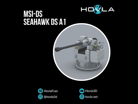 Exploring the MSI-DS Seahawk DS A1 - A 3D Model of Advanced Gun Fire Control Technology!