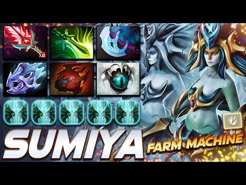Sumiya Naga Siren Farm Machine - Dota 2 Pro Gameplay [Watch & Learn]